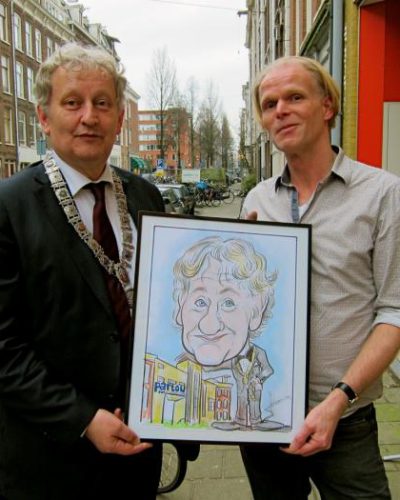 Karikaturen van foto's