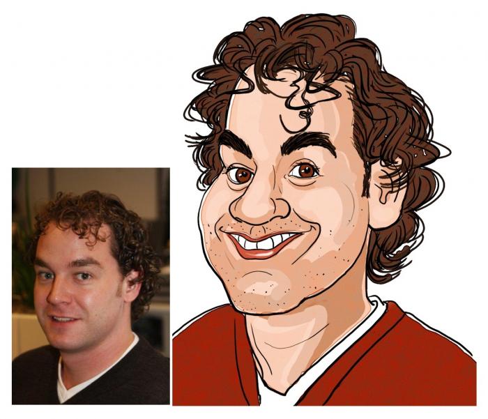 Digitale karikatuur