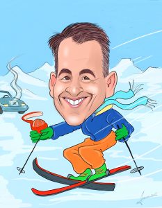 Karikatuur digitaal
