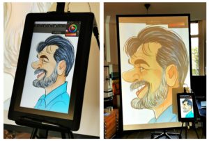 Digitale Karikaturen