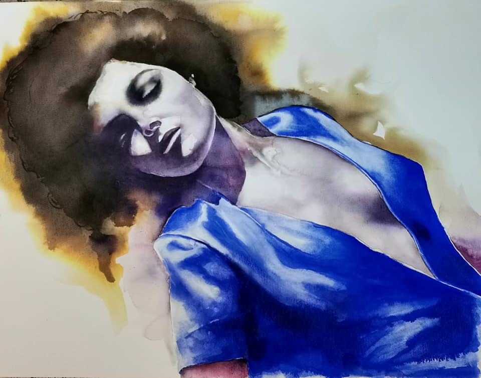 Watercolor painting