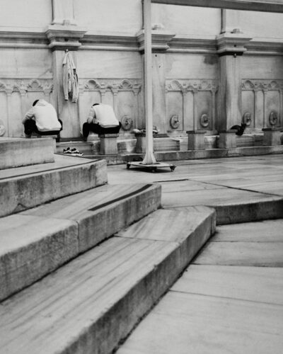 Analogue black and white photography by Jeroen Busschers, Istanbul