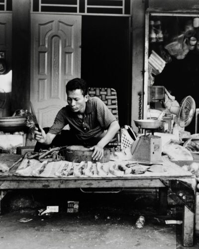Analogue black and white photography by Jeroen Busschers, Cambodia