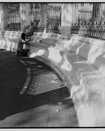 Analogue black and white photography by Jeroen Busschers of Cambodia, Phnom Penh