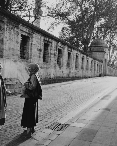 Analogue black and white photography by Jeroen Busschers, Istanbul