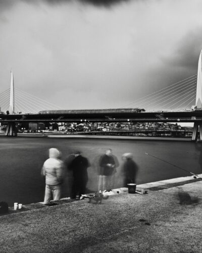 Analogue black and white photography by Jeroen Busschers, Golden Horn, Istanbul